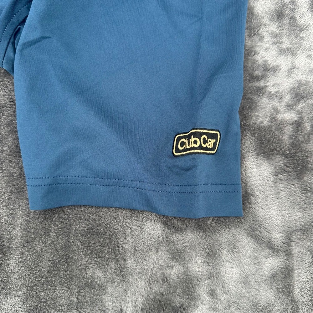Peter Millar Summer Comfort Polo Shirt Mens Large Blue Club Car Performance Golf - Picture 4 of 8